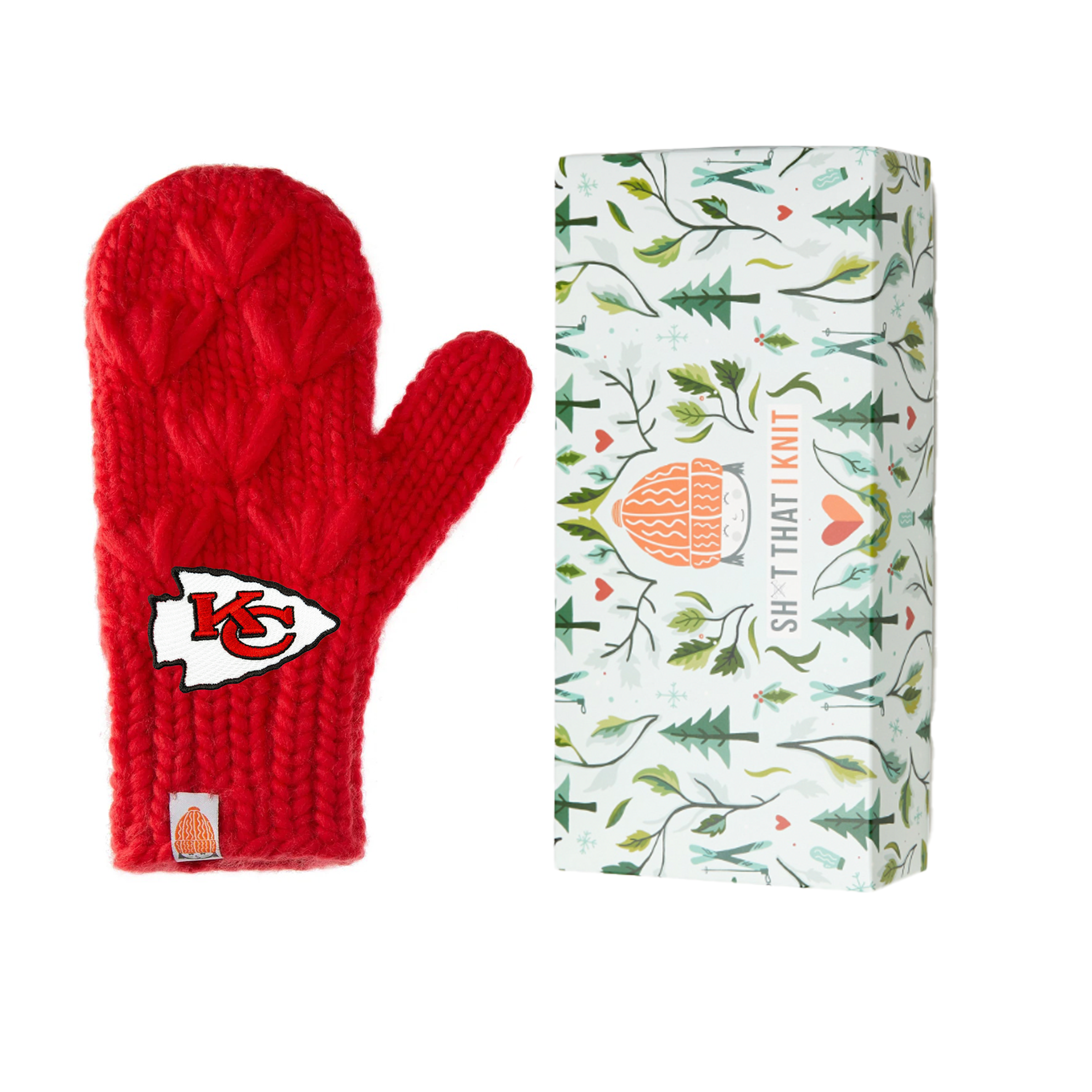 The Chiefs NFL Mitten Gift Set