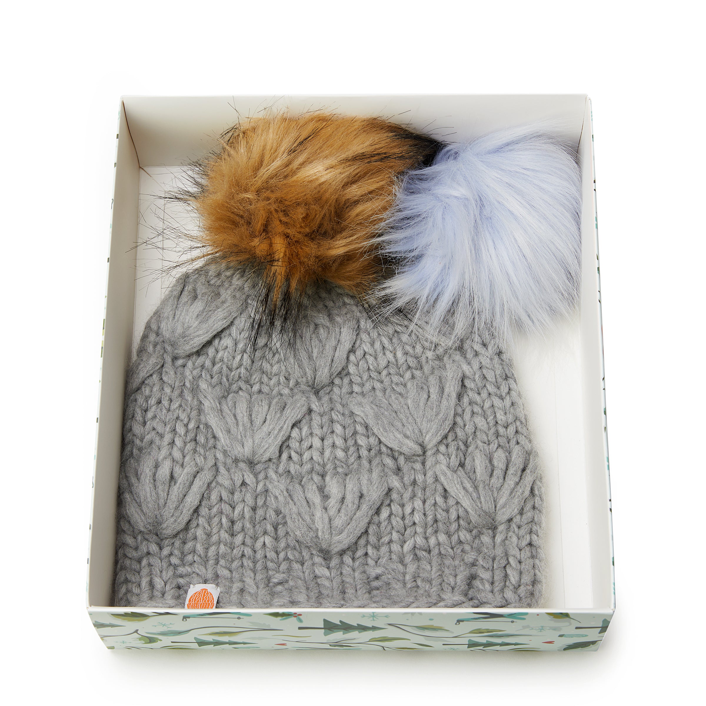 Motley Beanie and Pom Gift Set