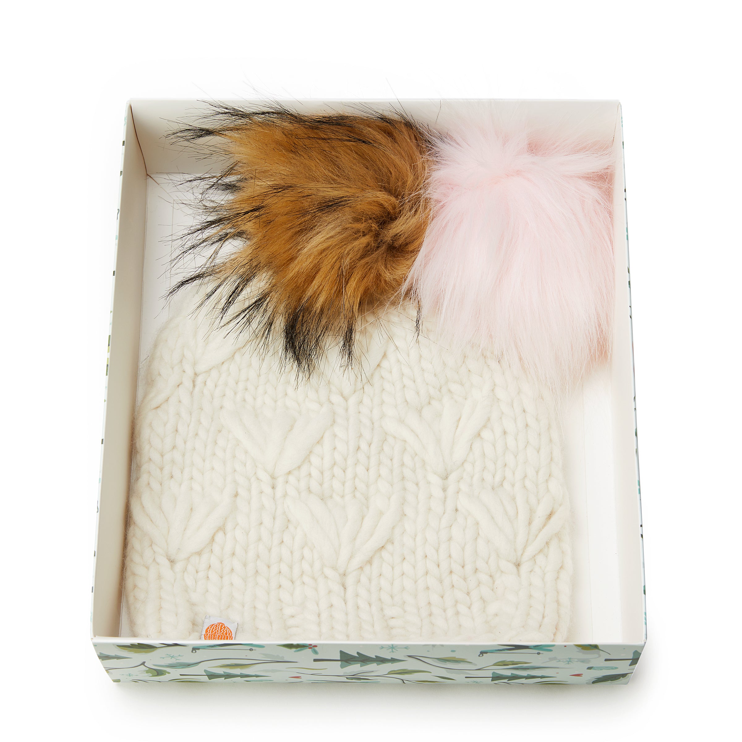 Motley Beanie and Pom Gift Set