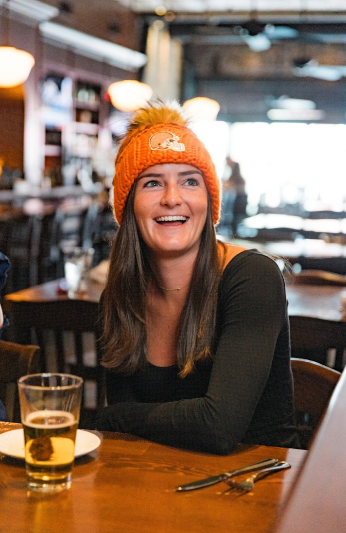 The Browns NFL Beanie Gift Set
