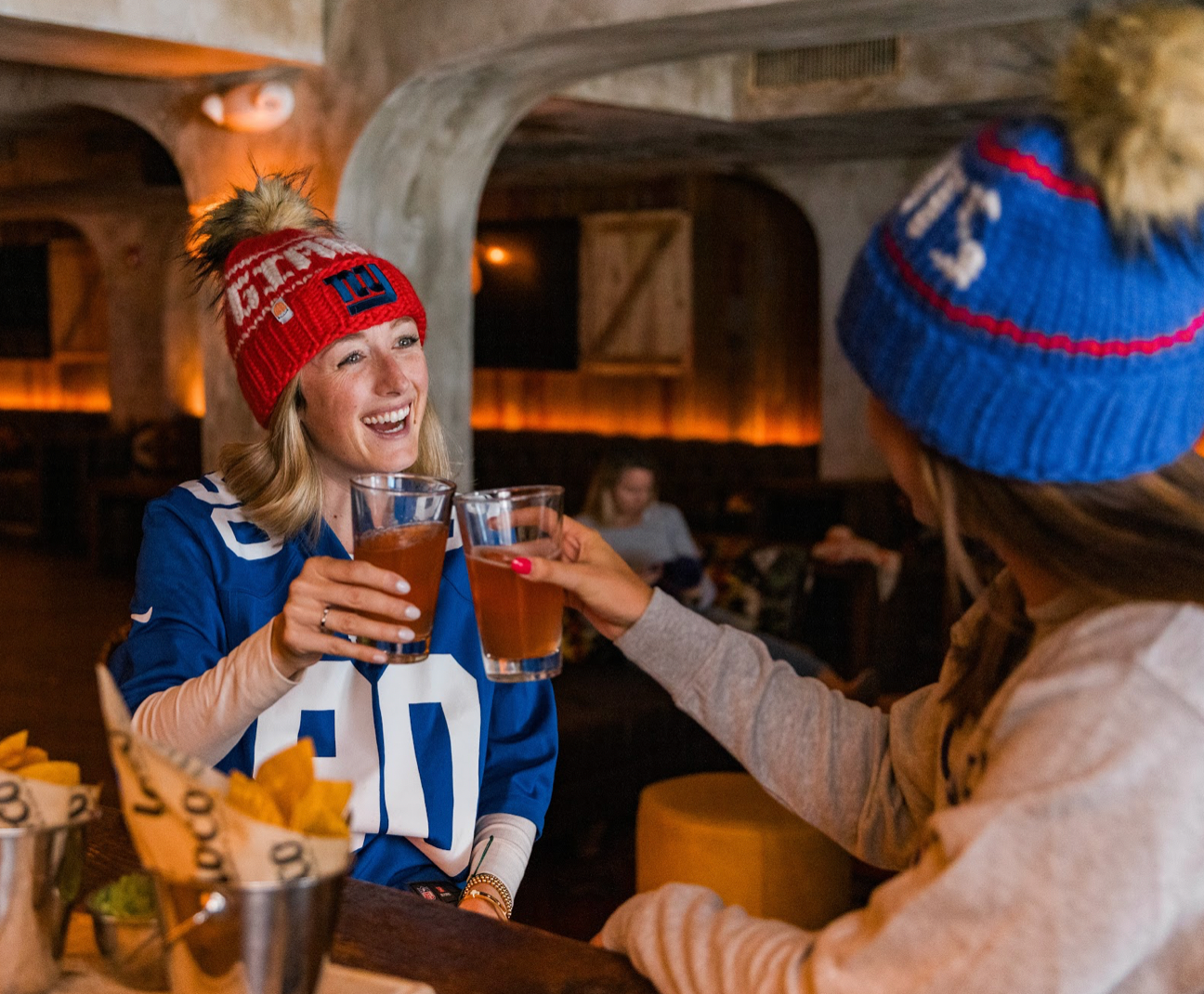 The Giants NFL Beanie Gift Set