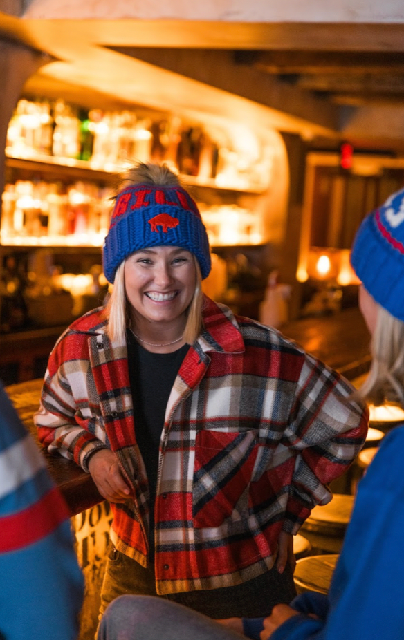The Retro Bills NFL Beanie Gift Set