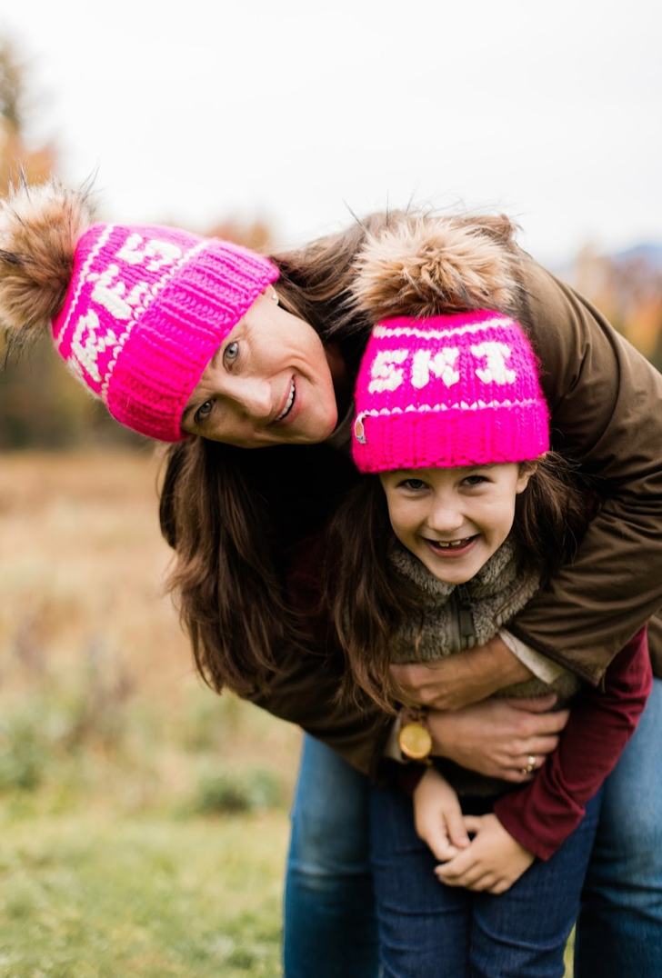The Mommy and Me Apres & Ski Beanie Gift Set