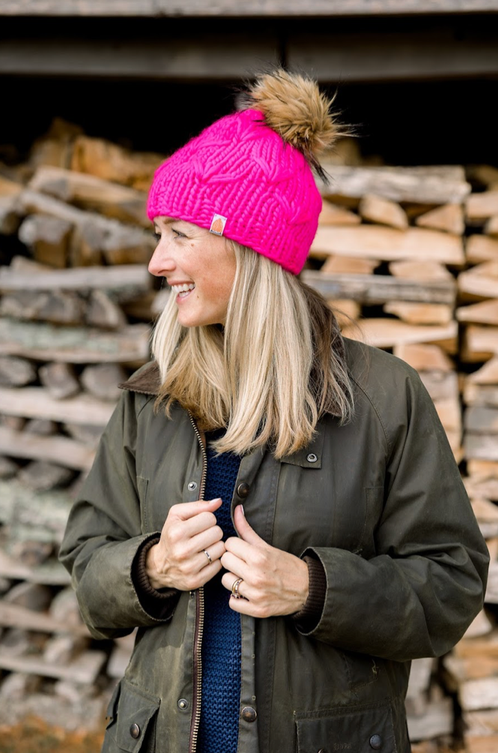 Motley Beanie and Pom Gift Set