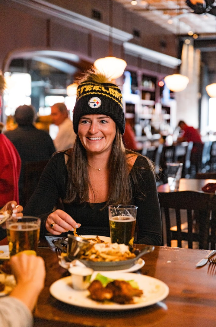 The Steelers NFL Beanie Gift Set