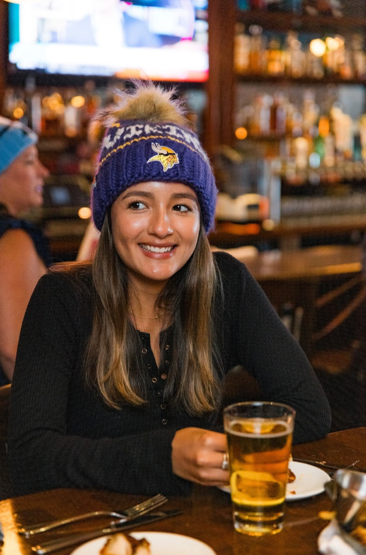 The Vikings NFL Beanie Gift Set