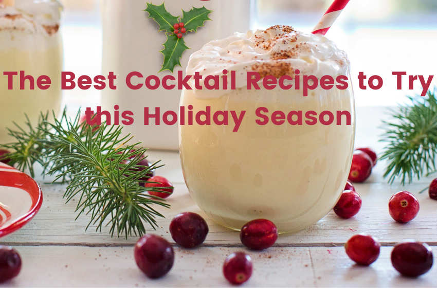 The Best Cocktail Recipes to Try this Holiday Seasons