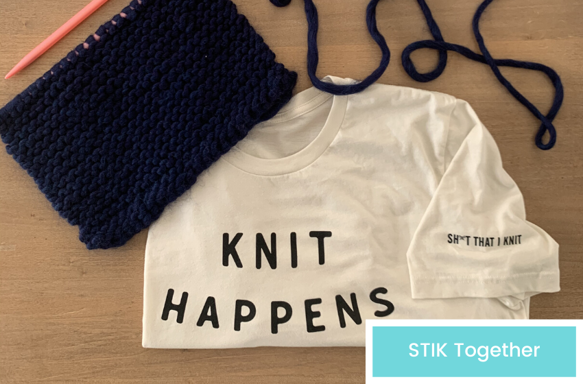 The STIK Team Learns to Knit