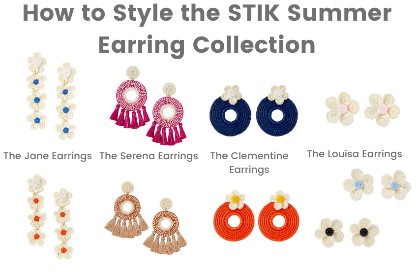 How to Style the STIK Summer Earring Collection