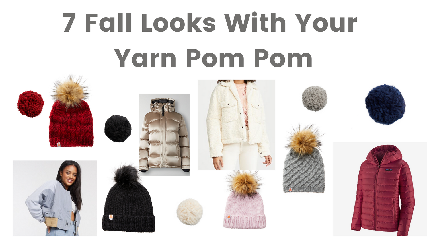 7 Fall Looks With Your Yarn Pom Pom
