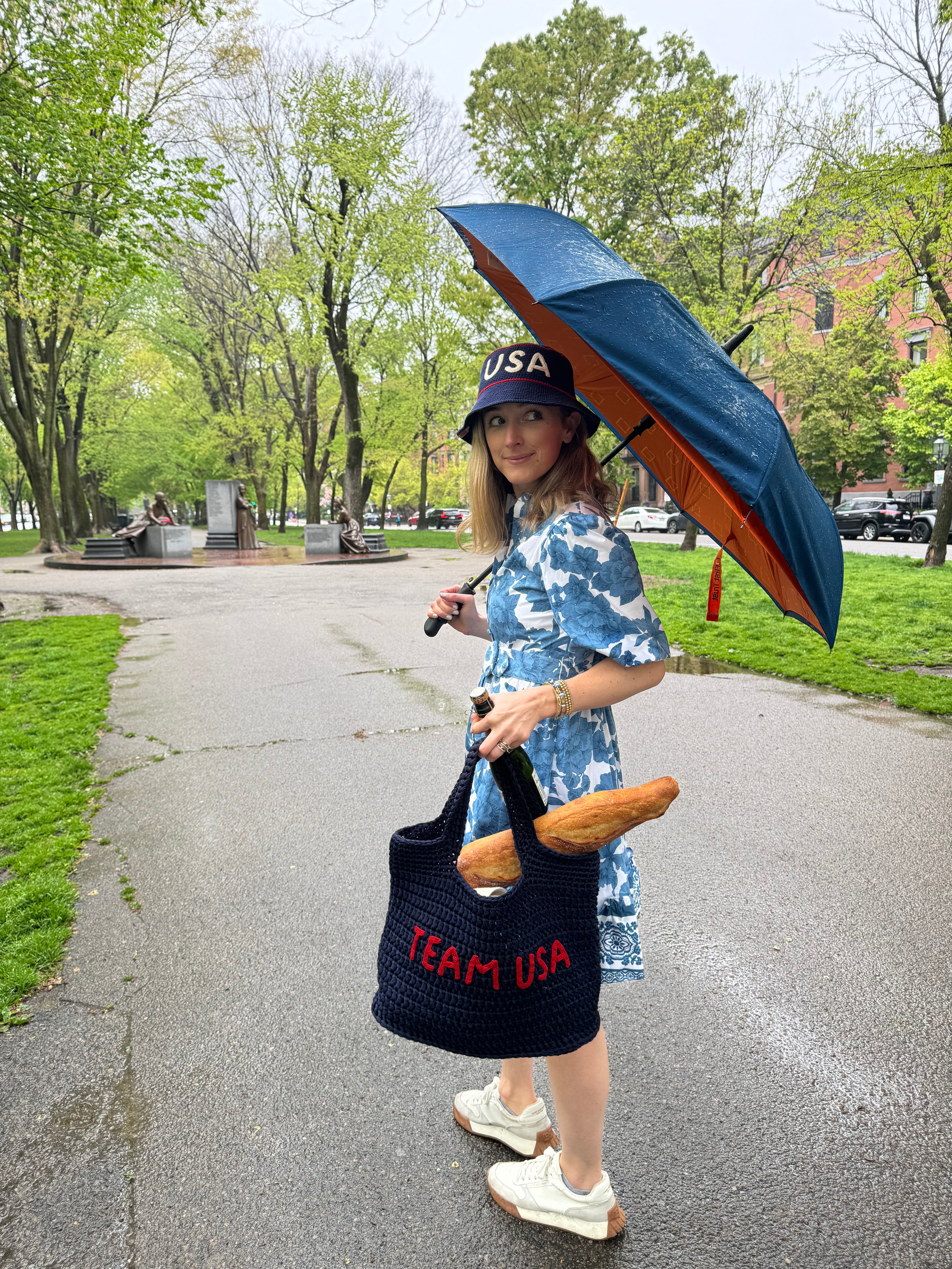 (Pre-Order) Team USA Tote Bag in Navy