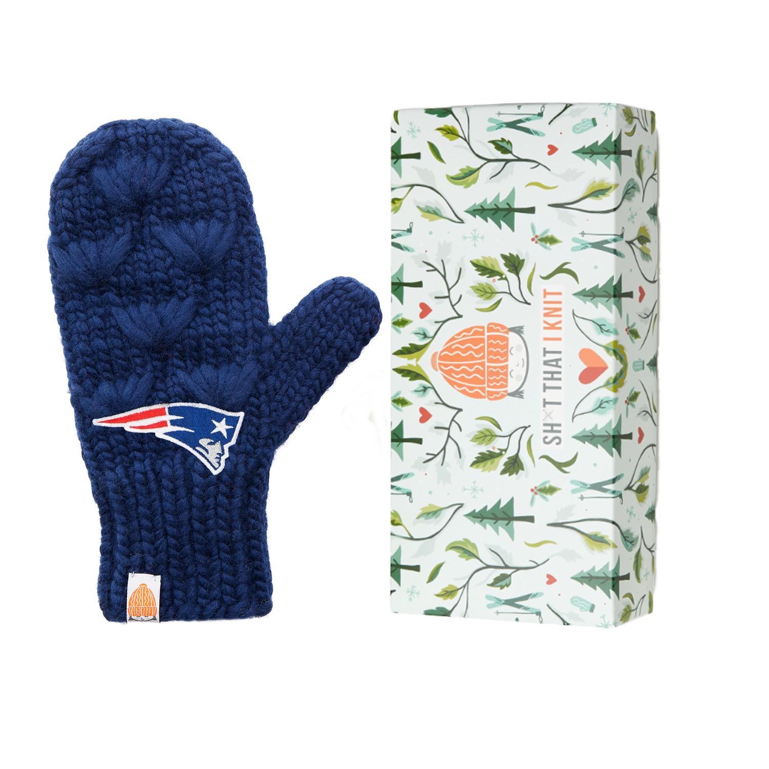 The Pats NFL Mitten Gift Set
