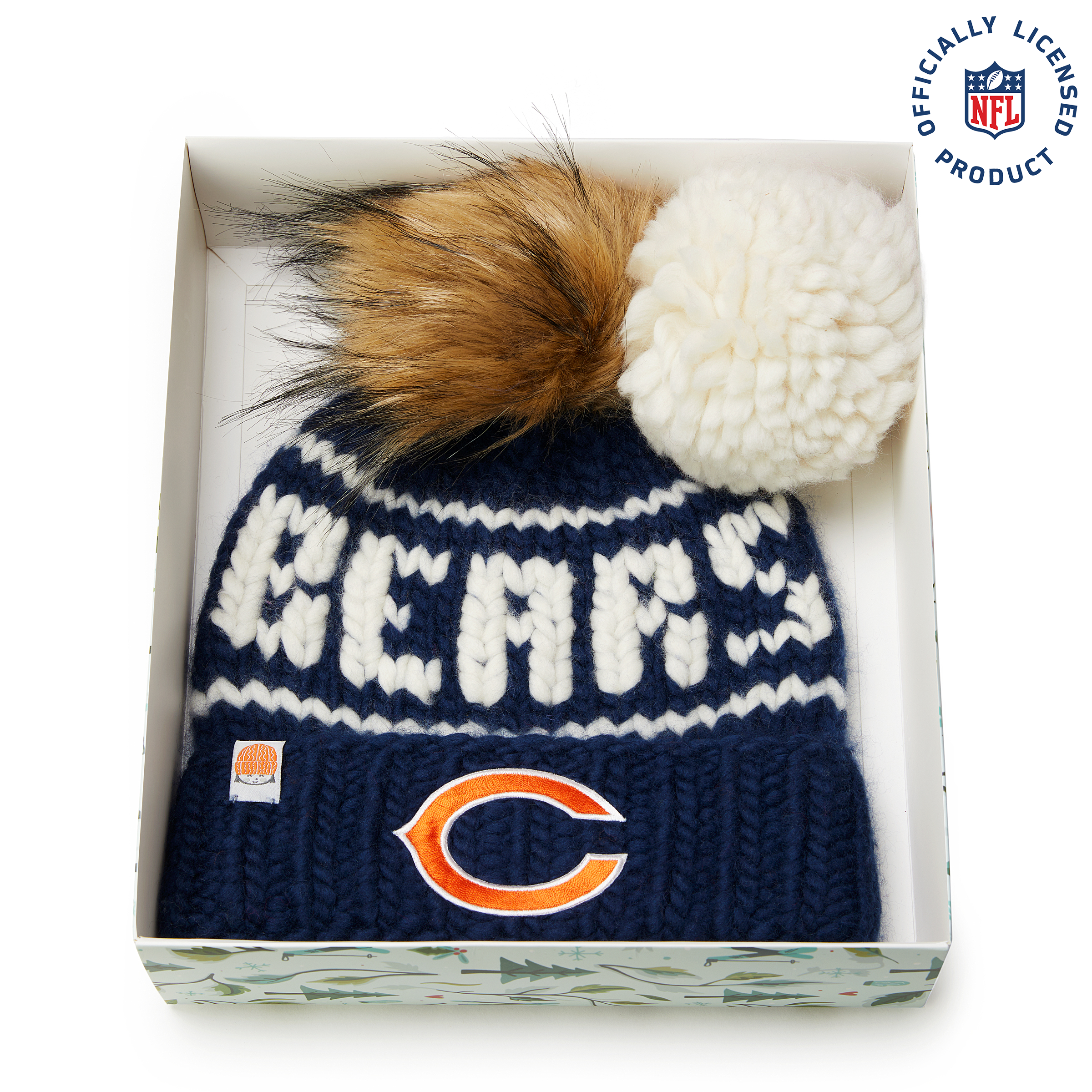 The Bears NFL Beanie Gift Set