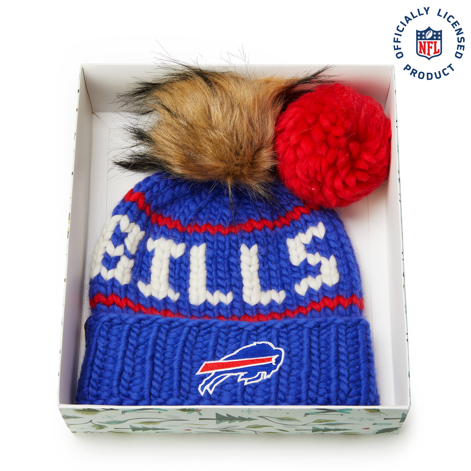 The Bills NFL Beanie Gift Set