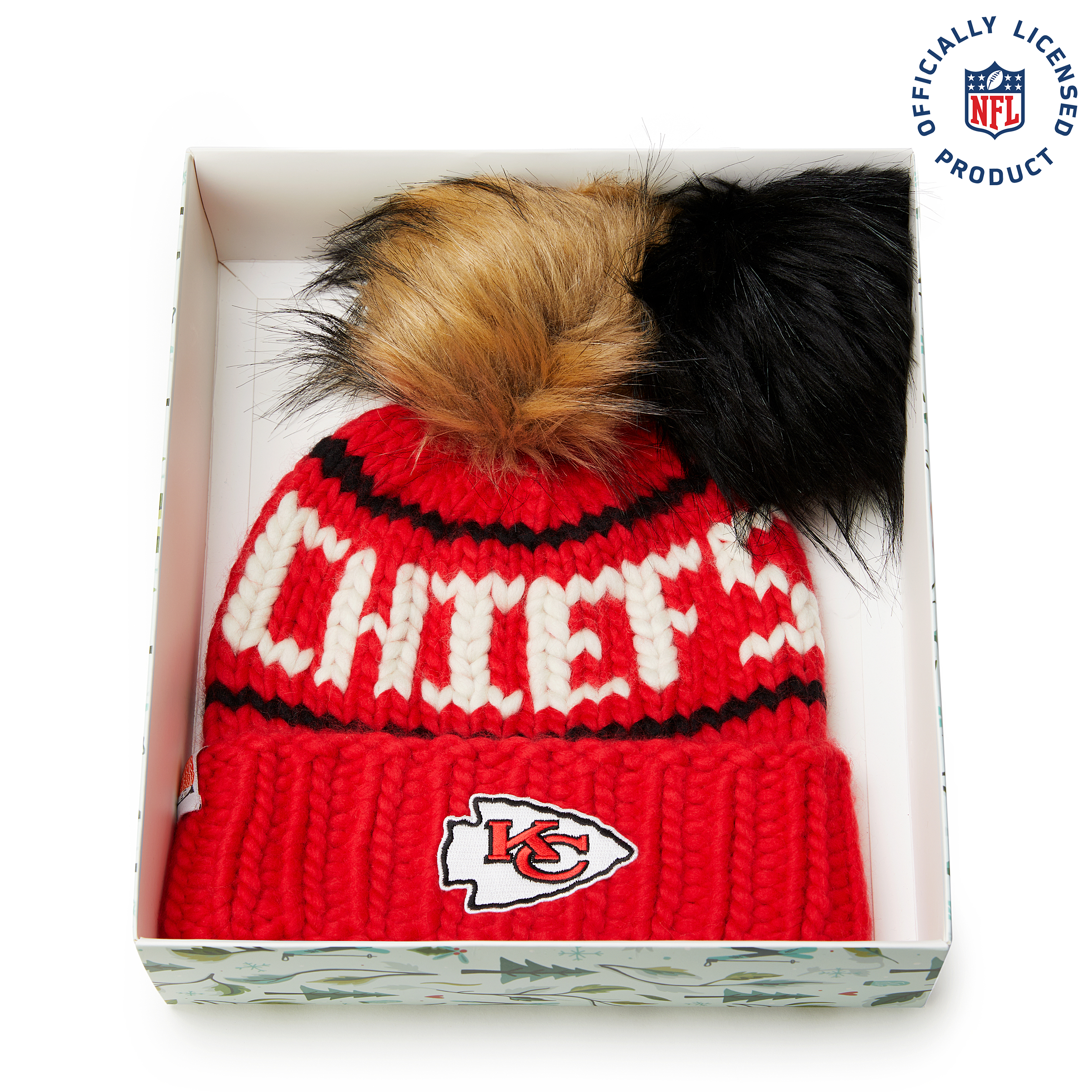 The Chiefs NFL Beanie Gift Set