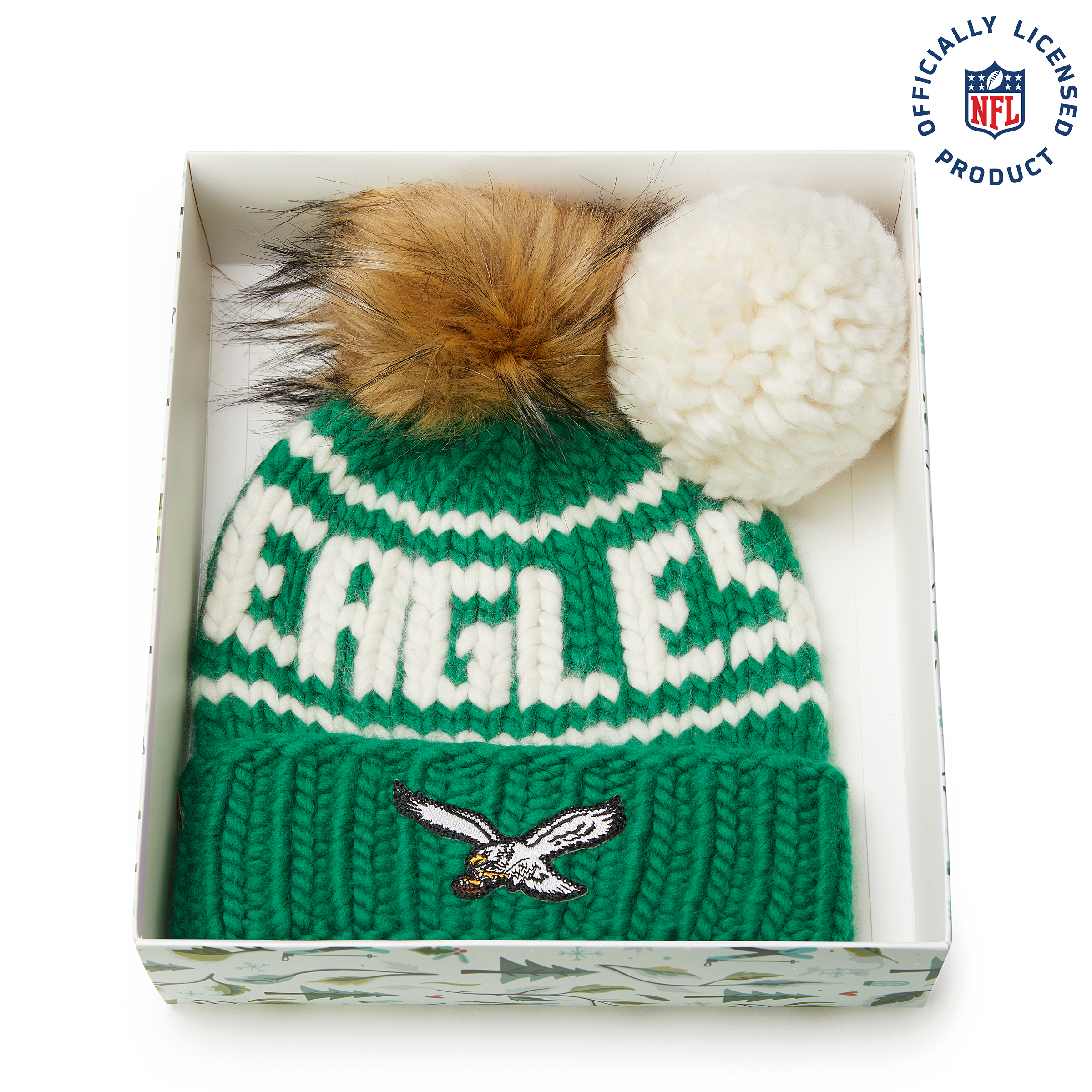 The Retro Eagles NFL Beanie Gift Set