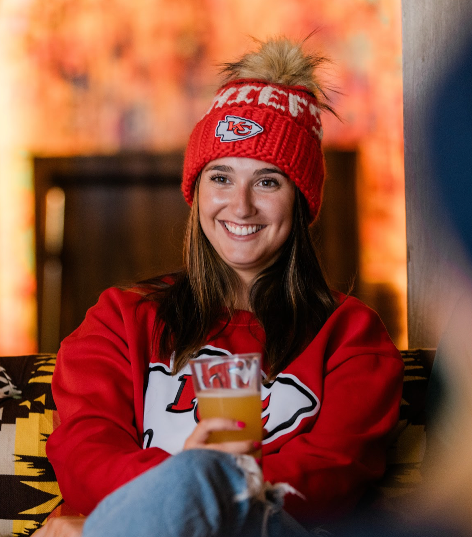 The Chiefs NFL Beanie and Mitten Gift Set
