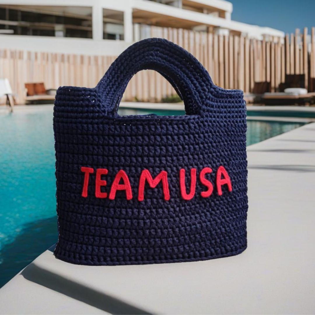 (Pre-Order) Team USA Tote Bag in Navy